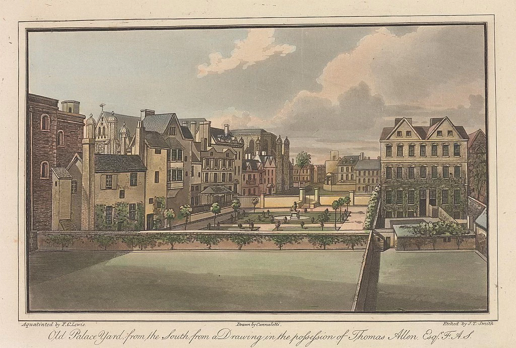 Old Palace Yard da sud - Yale Center for British Art